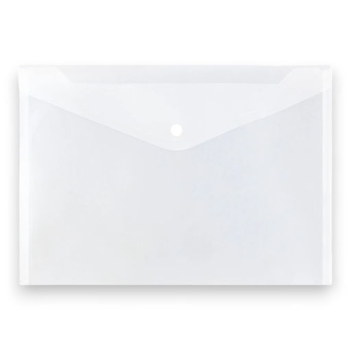 Picture of A2 BUTTON ENVELOPE TRANSPARENT